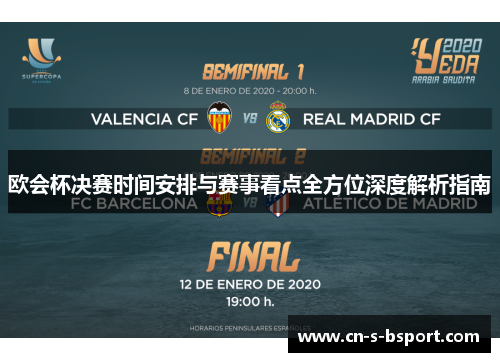 欧会杯决赛时间安排与赛事看点全方位深度解析指南
